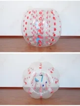human sized bubble zorbing sports balls